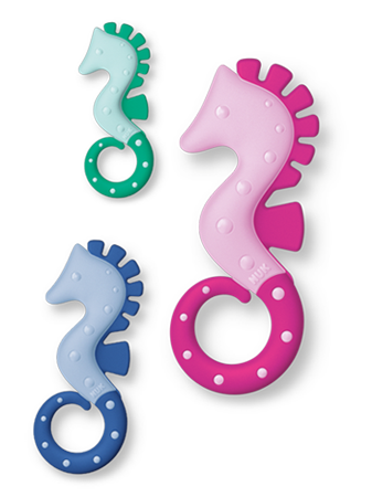 [Translate to spanish argentine:] teething ring seahorse