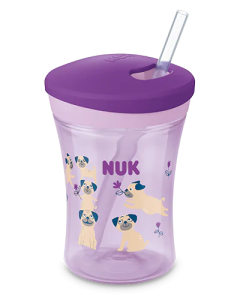 Vaso NUK Action Cup con sorbete flexible