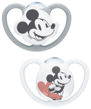 NUK Disney Mickey Mouse Space Silicone Soother