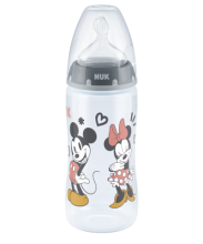 NUK Mamadera First Choice+ con Control de Temperatura Disney Mickey Mouse